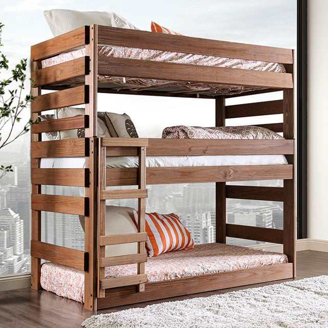 Pollyanna Mahogany T/T/T Bed