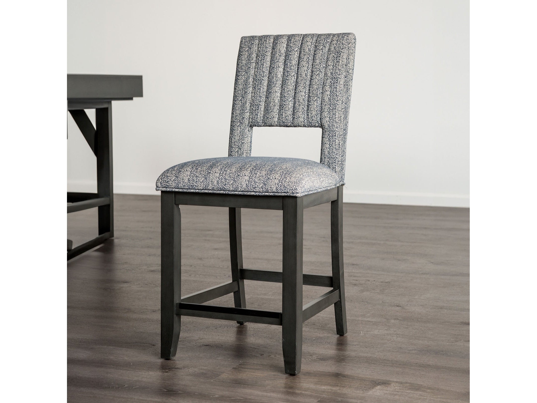 Potton Bluish Gray Counter Ht. Chair (Set of 2)