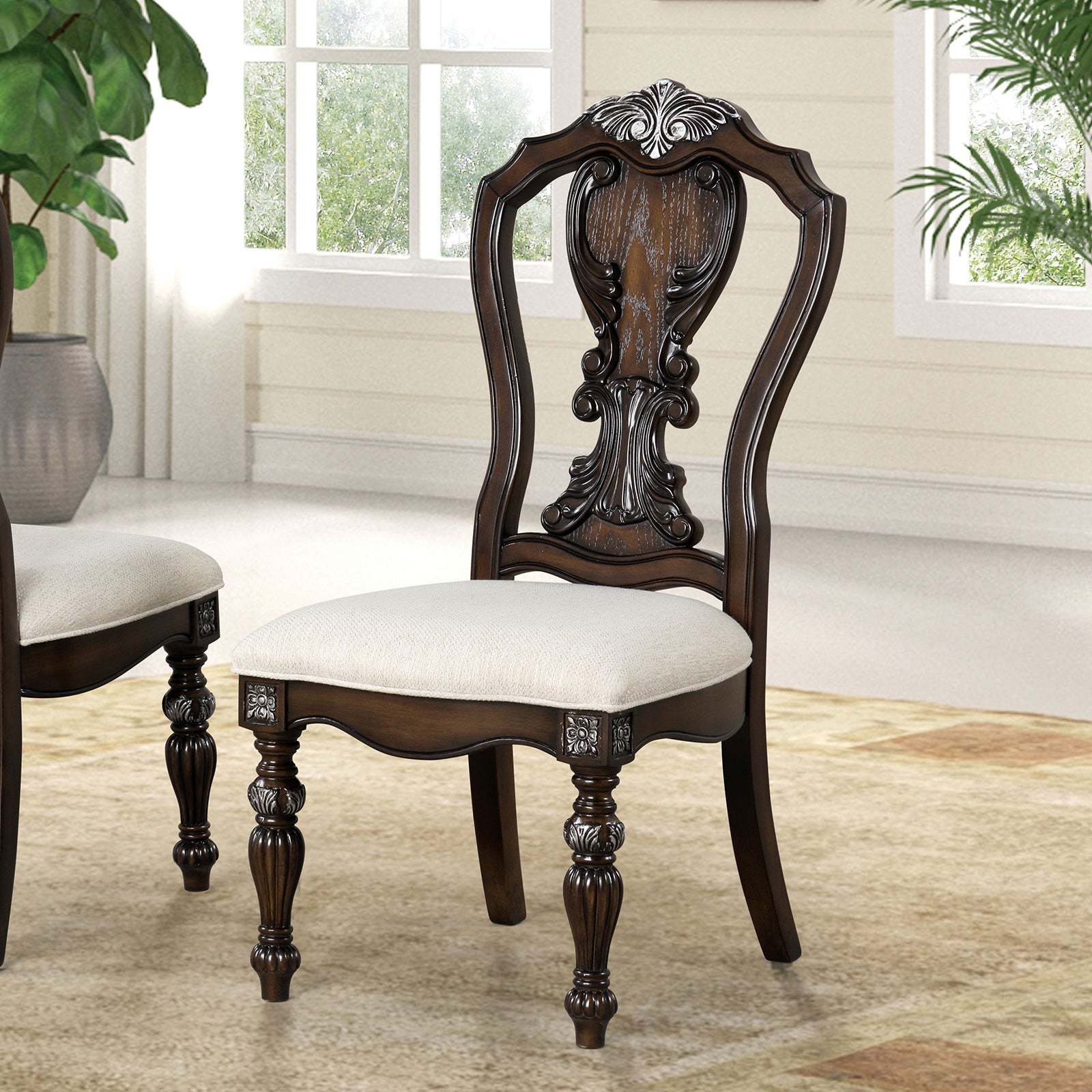 Promenade Dark Brown 7 Piece Dining Set