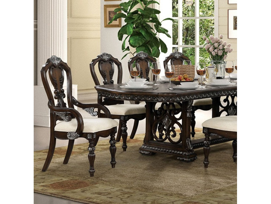 Promenade Dark Brown 7 Piece Dining Set
