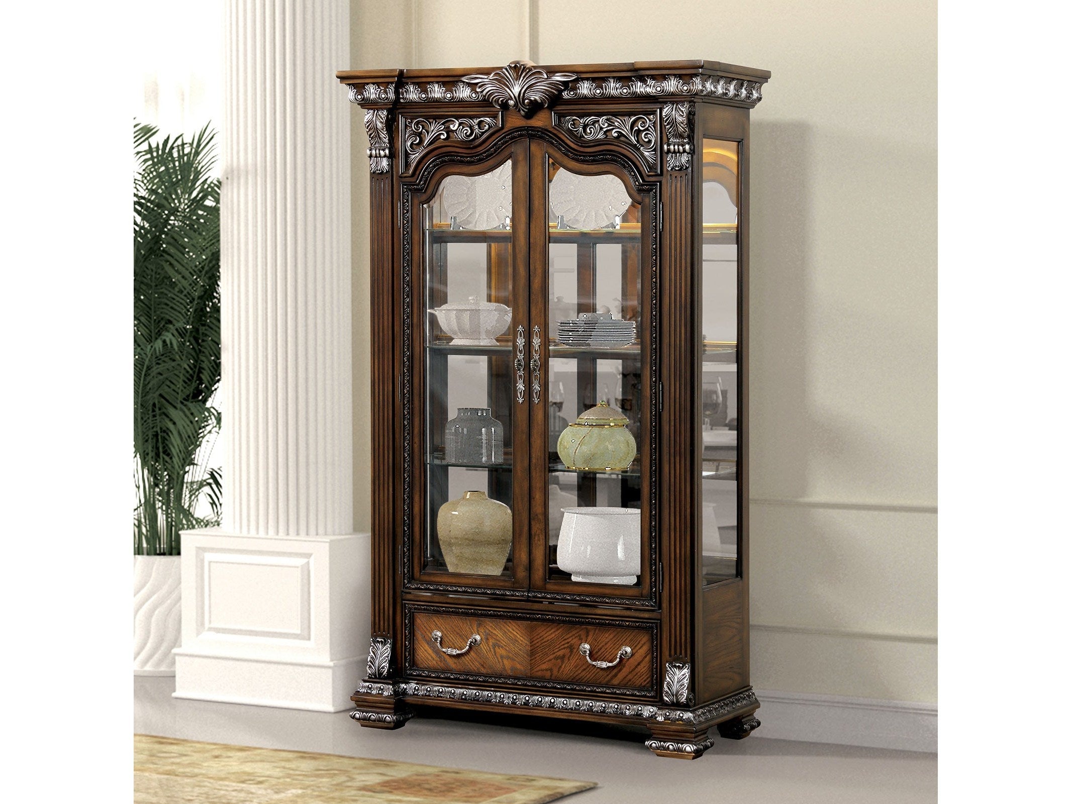 Promenade Dark Brown Curio