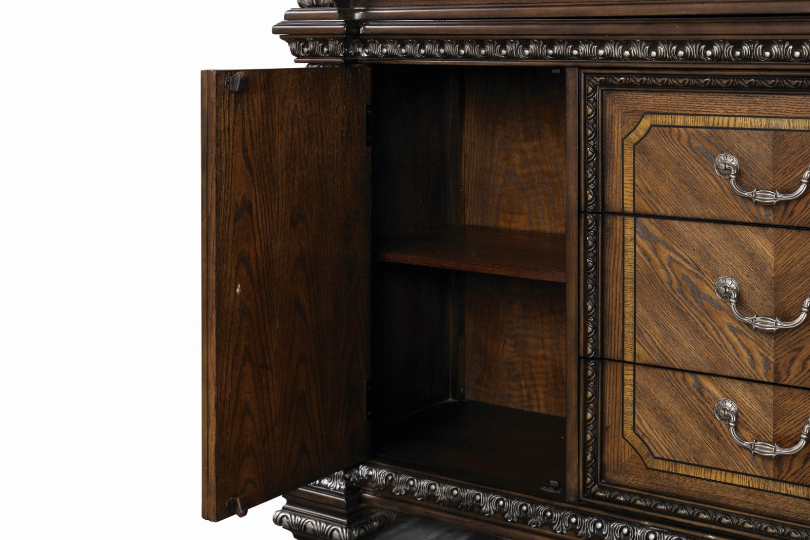 Promenade Dark Brown Hutch Buffet