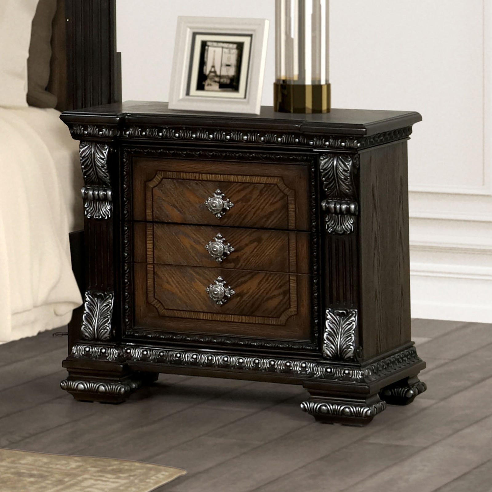 Promenade Espresso Queen 4 Piece Bedroom Set