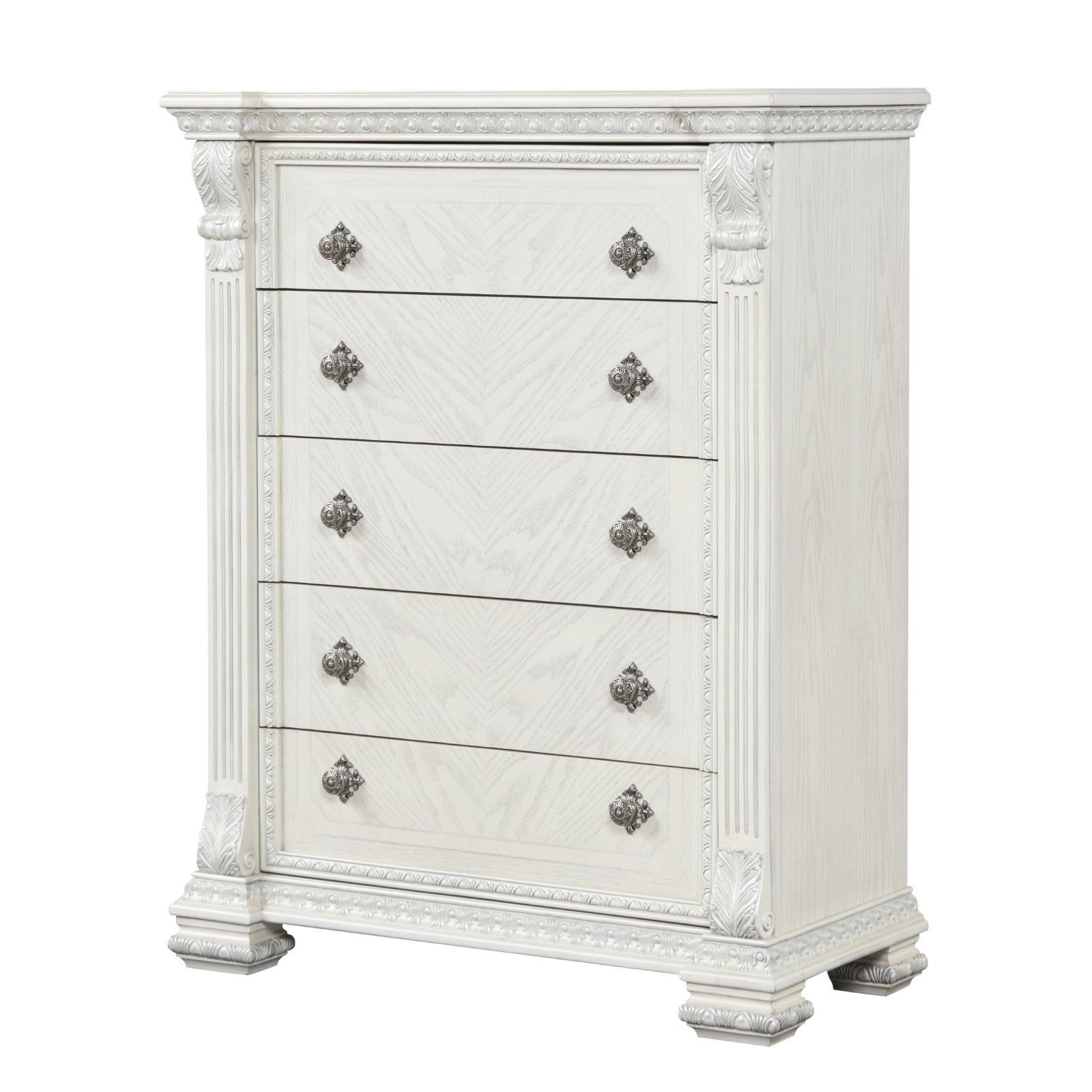 Promenade Wire Brushed White Chest