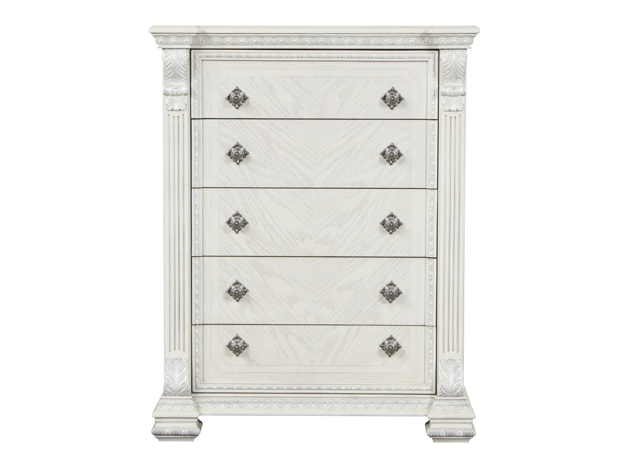 Promenade Wire Brushed White Chest