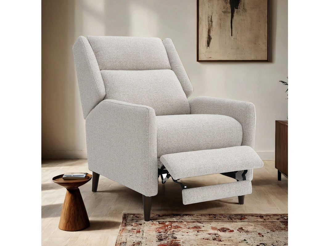 Psyche Beige Pushback Recliner