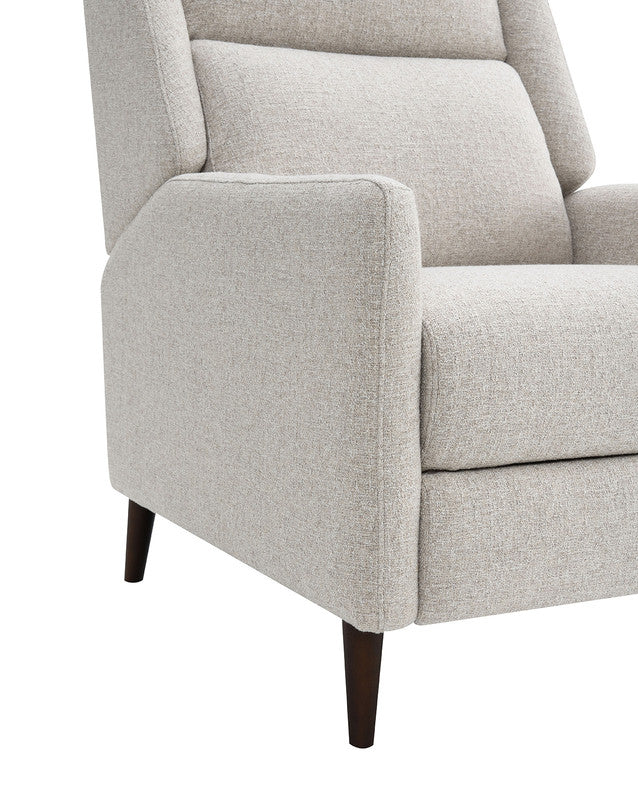 Psyche Beige Pushback Recliner