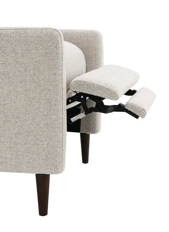 Psyche Beige Pushback Recliner