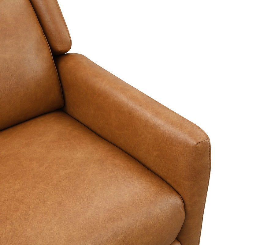 Psyche Brown Pushback Recliner