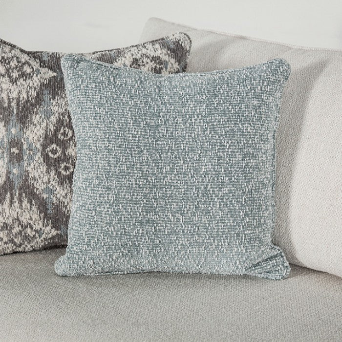 Queensbury White Upholstery Living Room Set