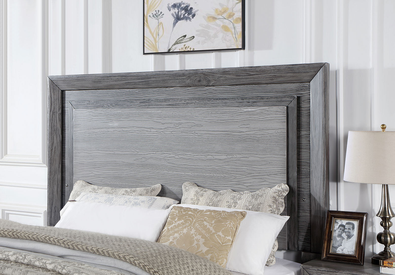 Raiden Gray 4 Pc. Queen Bedroom Set