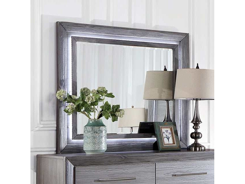 Raiden Gray Mirror w/ LED