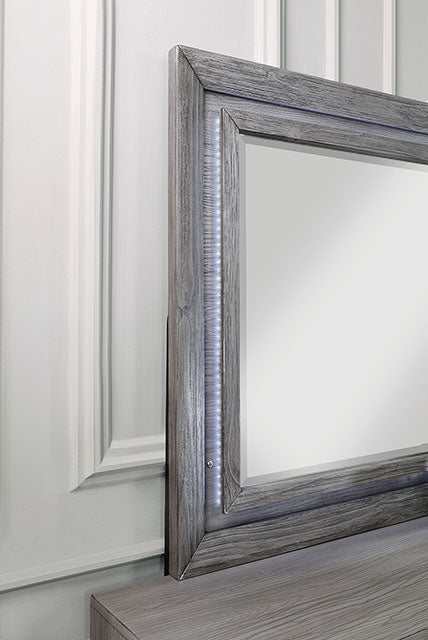 Raiden Gray Mirror w/ LED