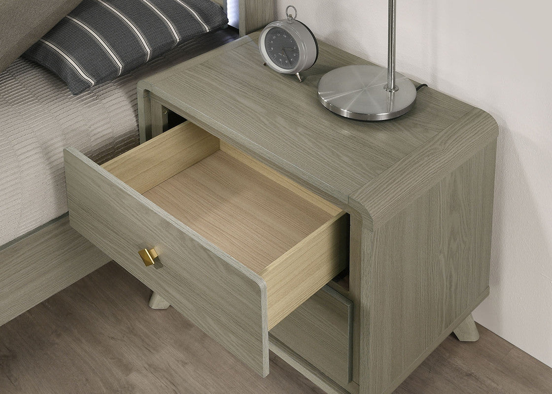 Rainier Gray Nightstand