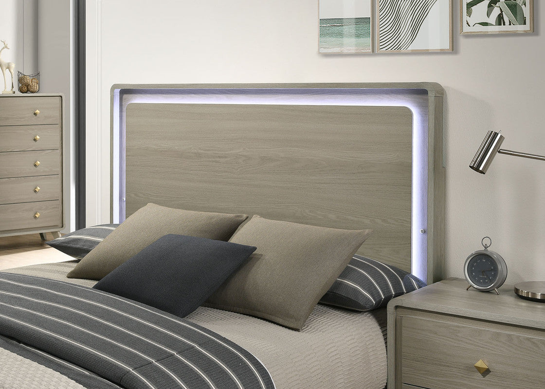 Rainier Gray Queen Bed