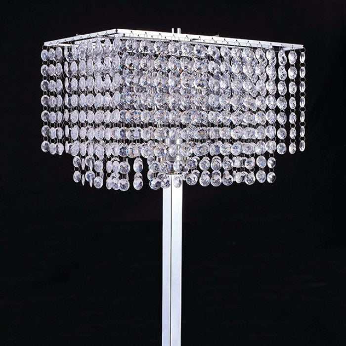 Rena Crystal & Chrome Table Lamp