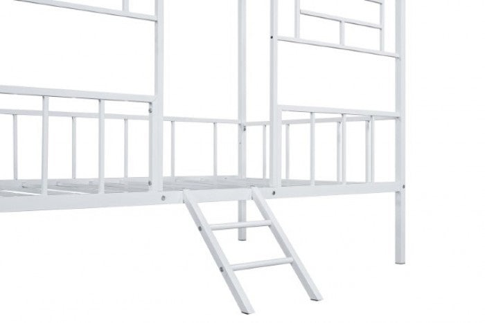 Rhonda White Twin Bunk Bed
