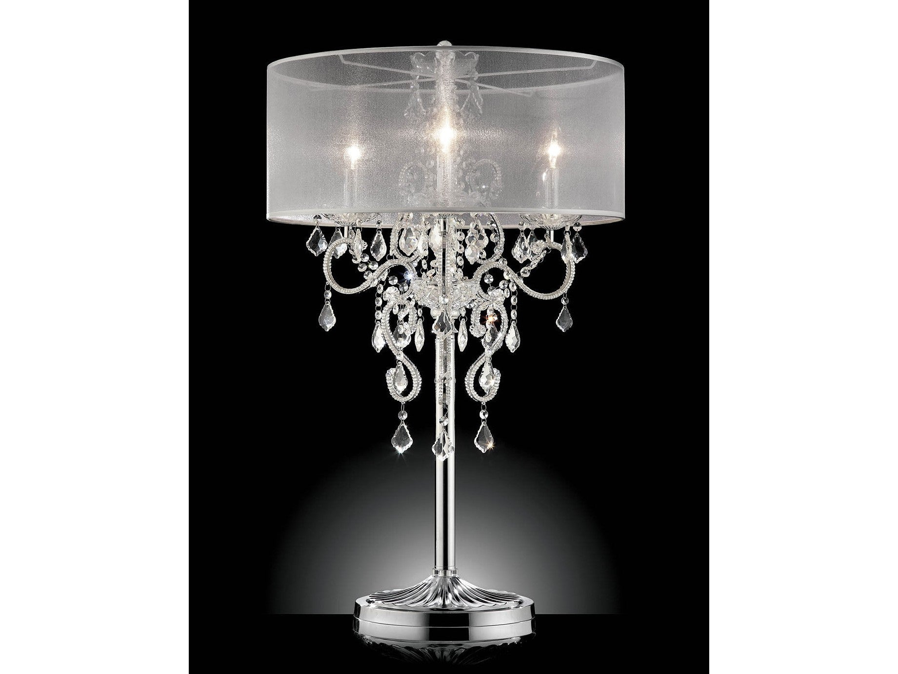 Rigel Silver Table Lamp