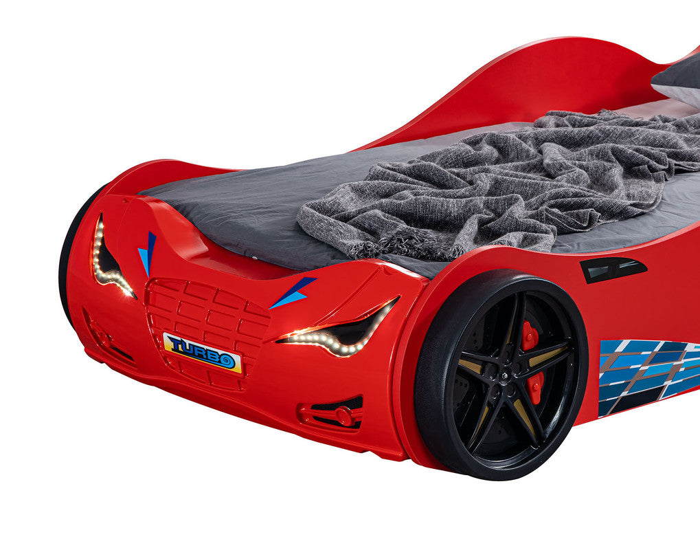 Roadstar Red Car Bed