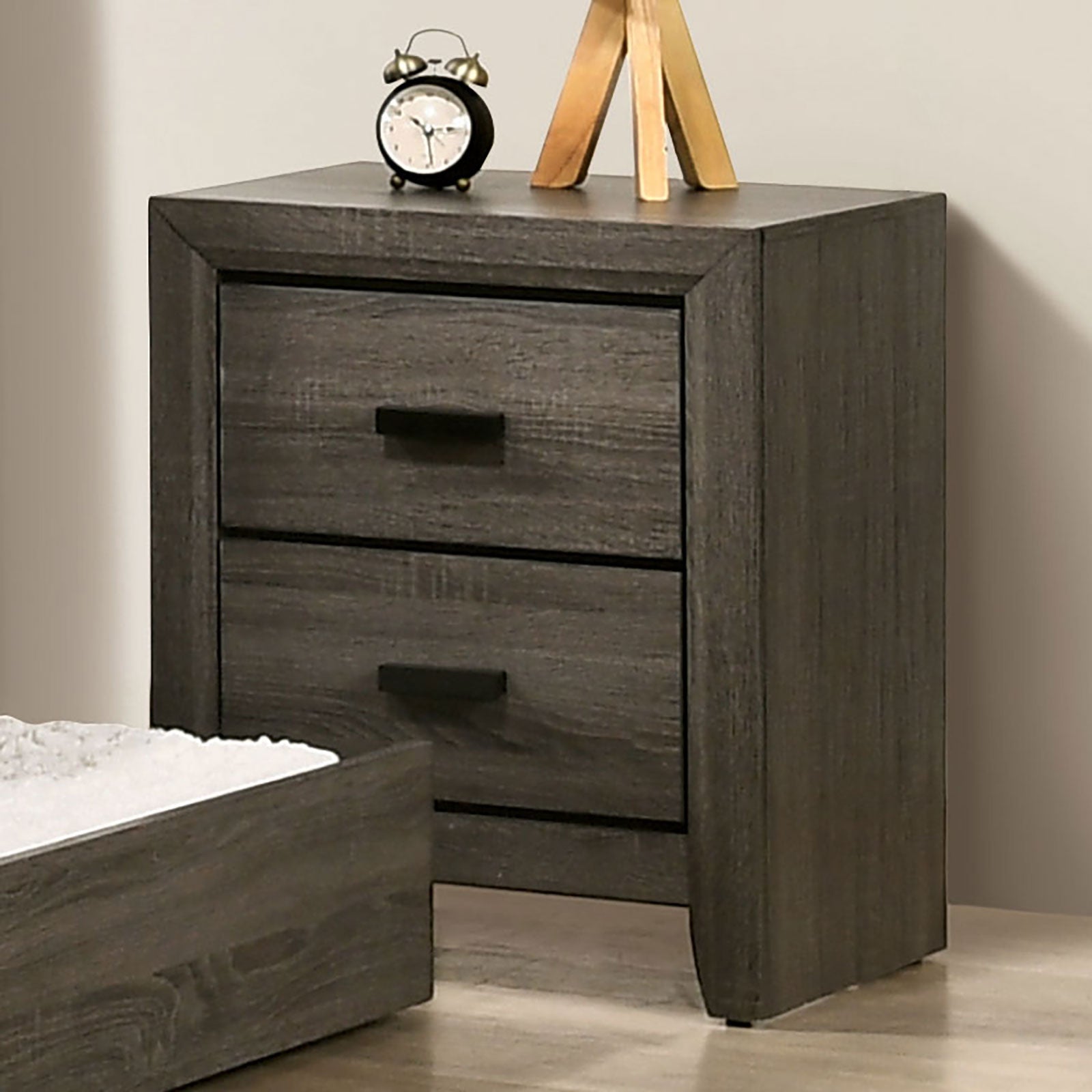 Roanne Gray/Charcoal 4 Pc. Twin Bedroom Set