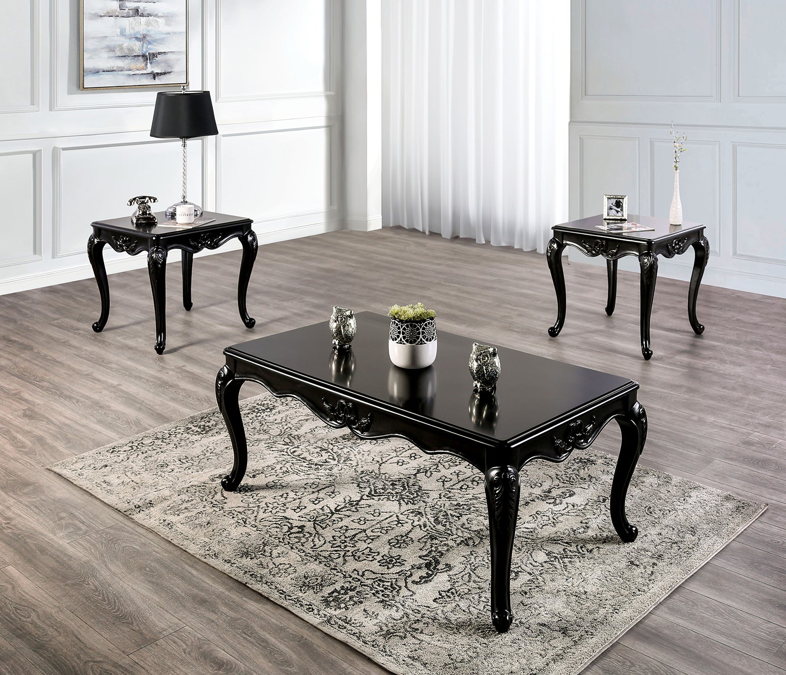 Rochester Black Coffee Table
