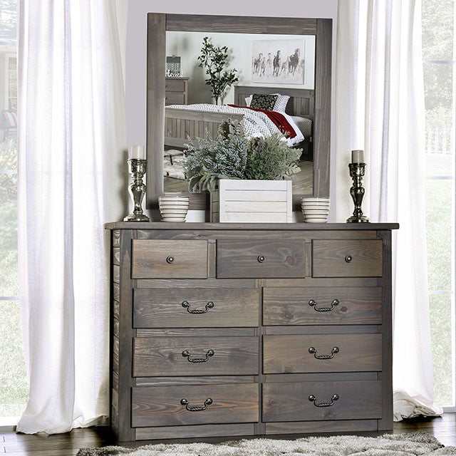 Rockwall Weathered Gray Dresser