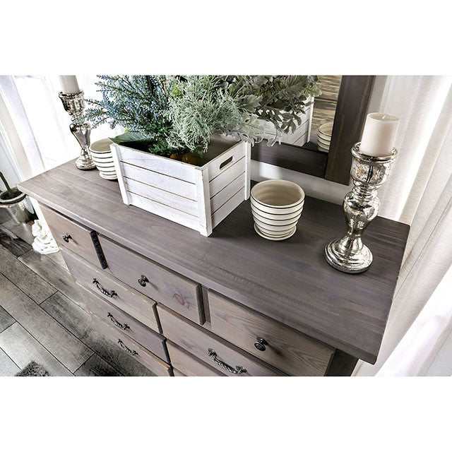 Rockwall Weathered Gray Dresser