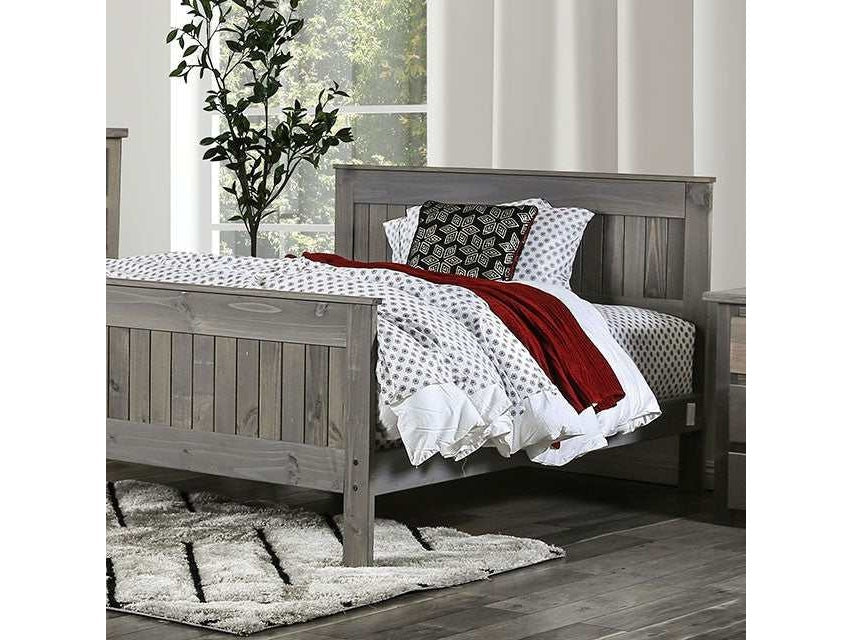 Rockwall Weathered Gray Queen Bed