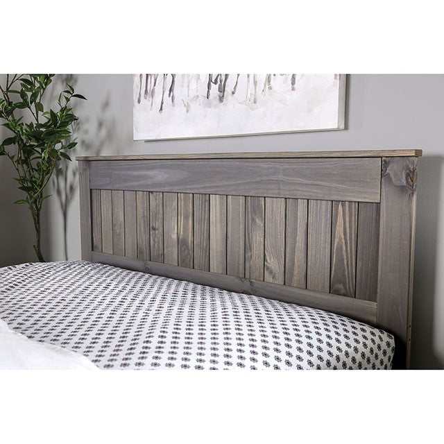 Rockwall Weathered Gray Queen Bed