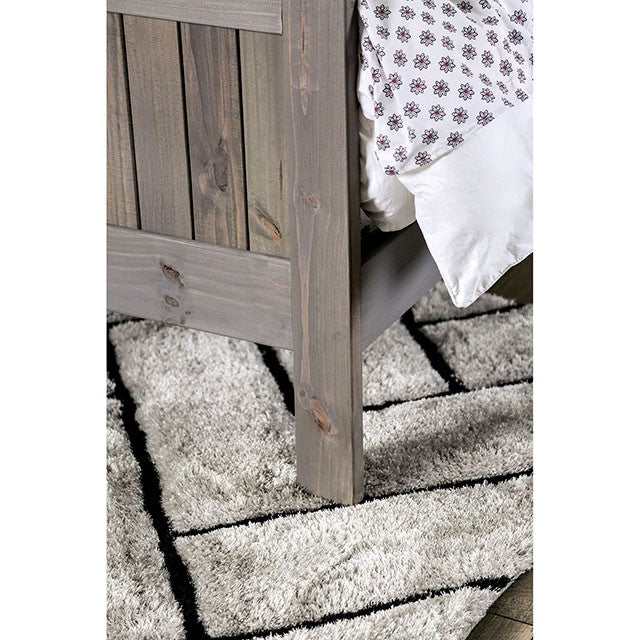 Rockwall Weathered Gray Queen Bed