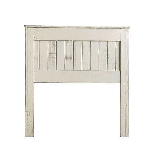 Rockwall White Eastern King Headboard
