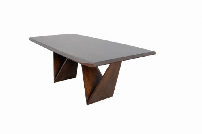 Romont Walnut 7 Piece Dining Set