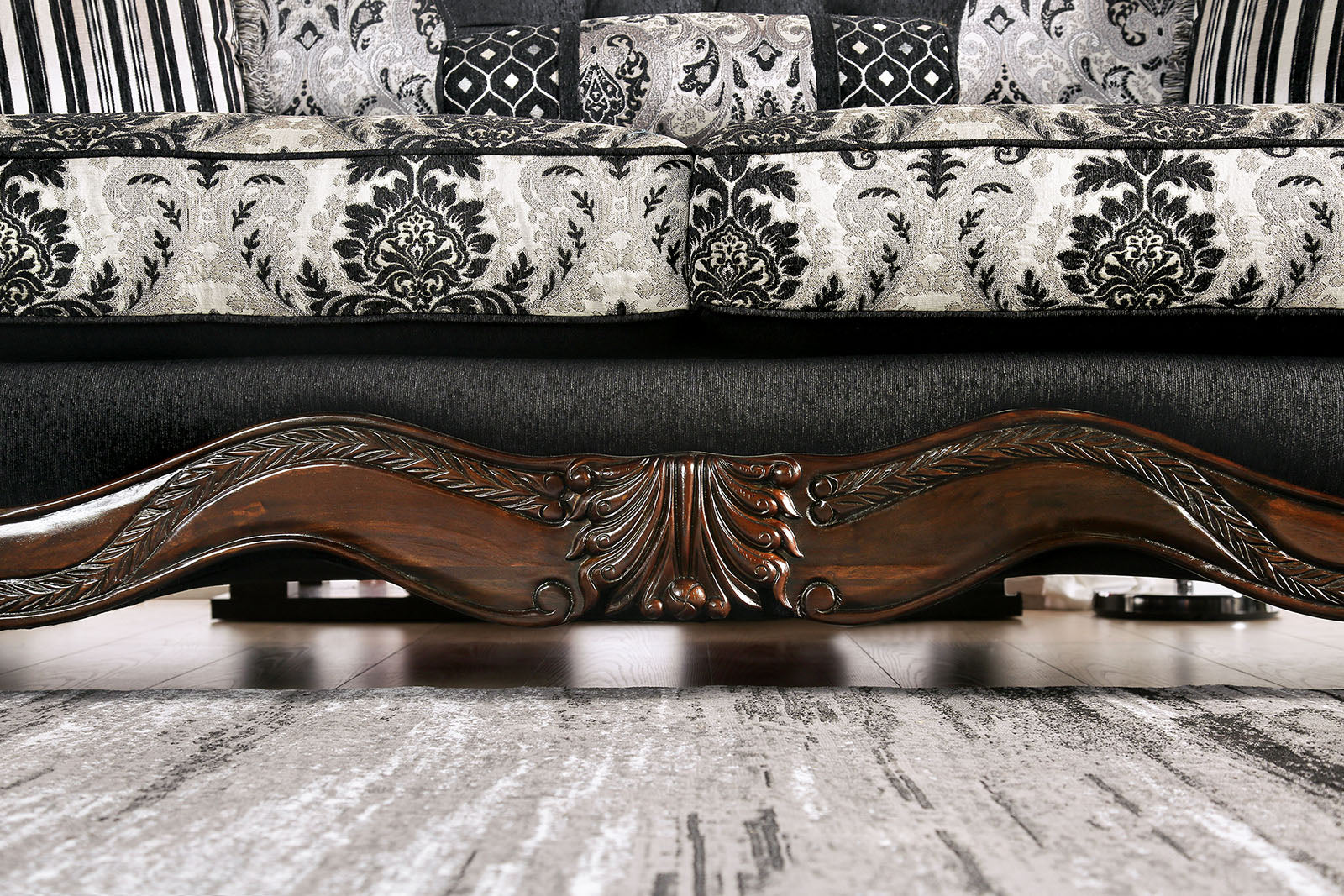 Ronja Black Sofa