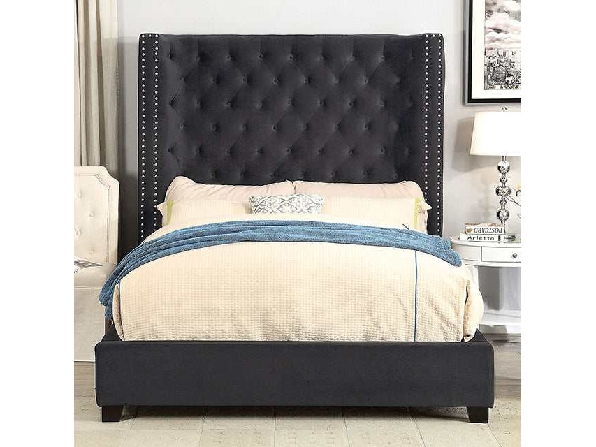 Rosabelle Black Eastern King Bed