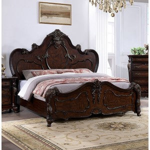 Roselli Dark Cherry 5 Pc. Queen Bedroom Set w/ 2NS