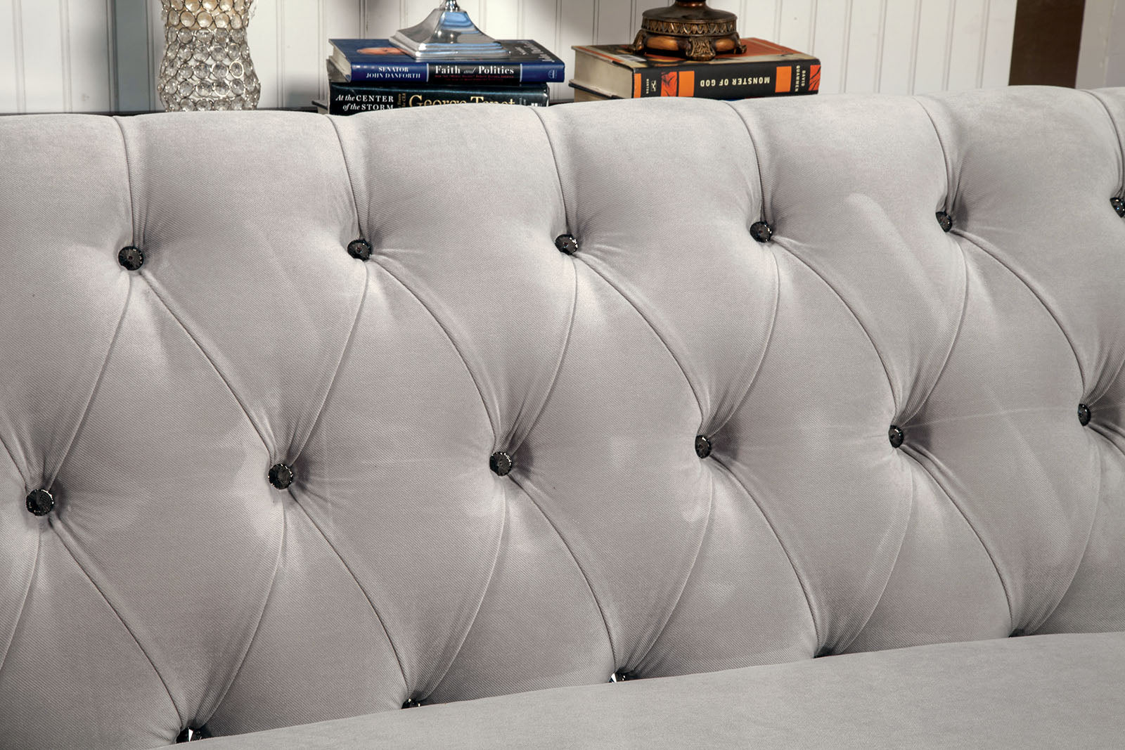 Rotterdam Warm Gray/Black/Silver Sectional