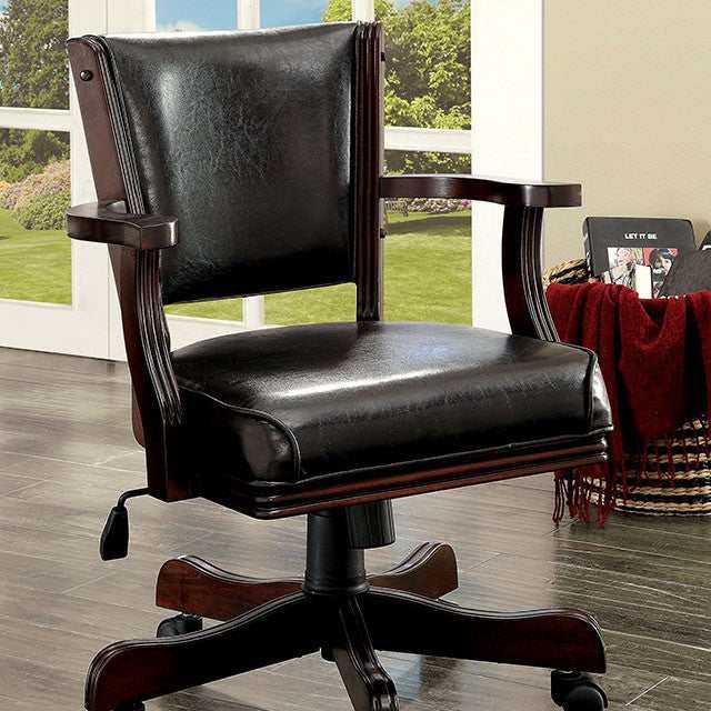 Rowan Cherry Height-Adjustable Arm Chair
