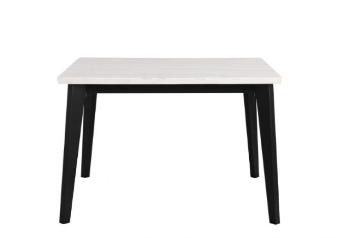 Sabro Black/White Square Counter Height Table