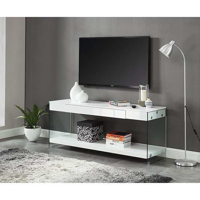Sabugal White TV Stand