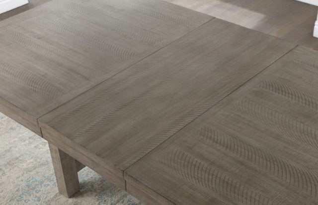 San Antonio Grey Dining Table w/ 1 X 18" Leaf
