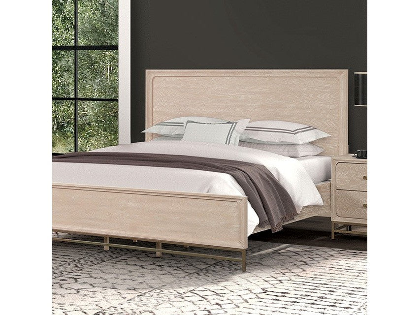 Sandnes Light Oak Eastern King Bed