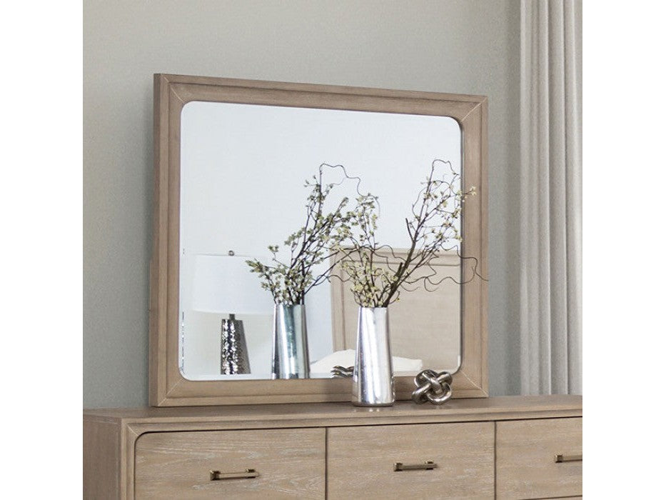 Sandnes Light Oak Mirror