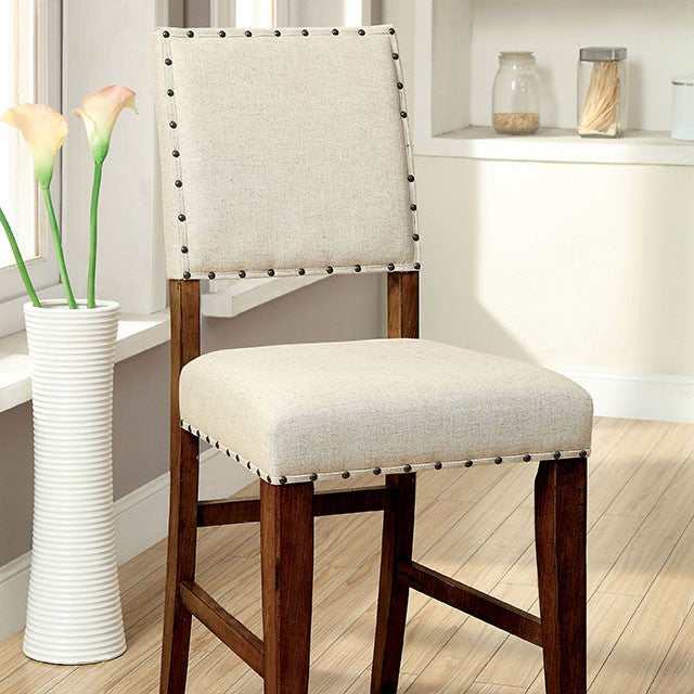 Sania Rustic Oak Counter Height Chair (Set of 2)