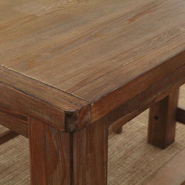 Sania Rustic Oak Counter Height Table