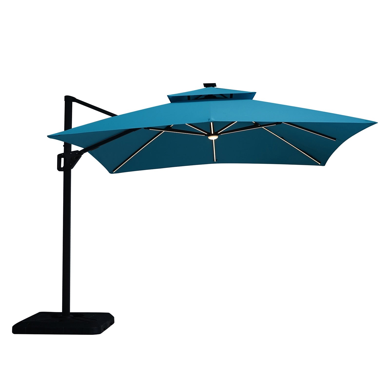 Sano Teal Square Umbrella (Base)