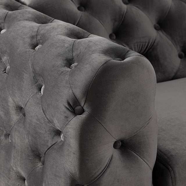 Sapphira Dark Gray Chair