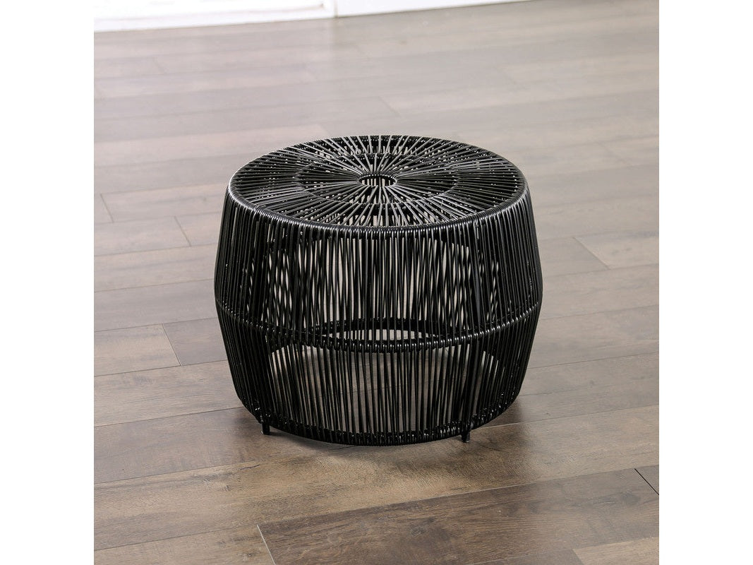 Sarabi Black Patio Side Table