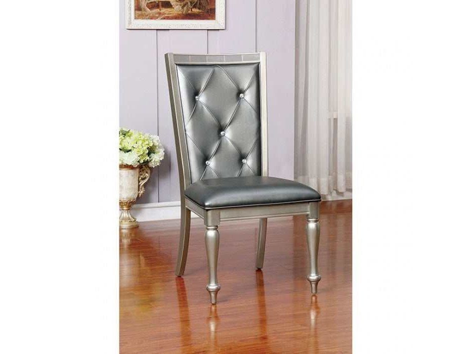 Sarina Silver Side Chair (Set of 2)