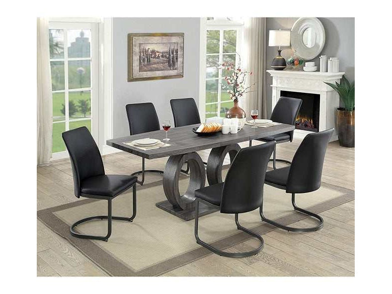 Saskia Gray Dining Table
