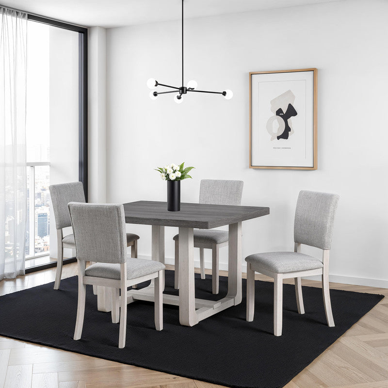 Sauro Gray Side Chair (Set of 4)